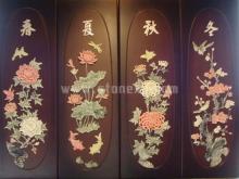 春夏秋冬-玉石工艺品