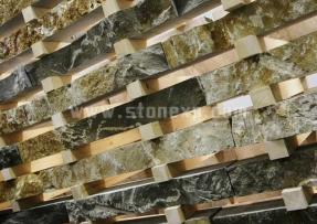 特殊石材表面和造型墙面运用