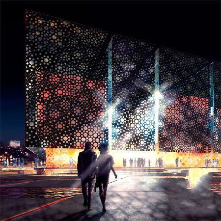 上海世博会的阿联酋展馆设计 