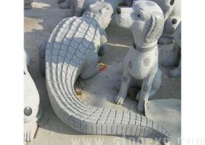 石材雕刻之动物雕像