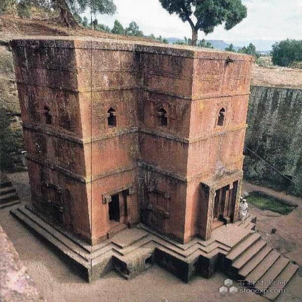 埃塞俄比亚的地标建筑之拉利贝拉岩石教堂