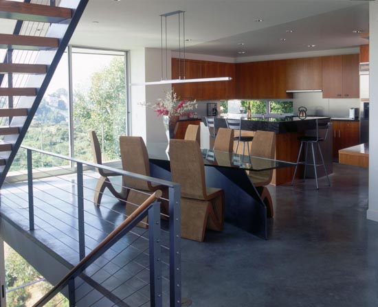 Dining Room Design The Leonard Residence by Ehrlich Architects 02