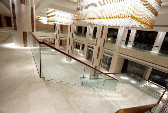 厦门日航酒店 索菲特金工程案例_石材应用_石
