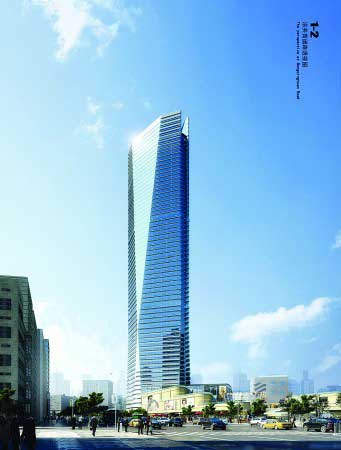 SOM GP AS+GG 济南第一高楼设计方案全公示2
