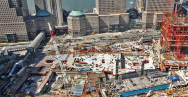 “9.11事件“纪念馆将在世贸中心遇袭10周年之际建成2
