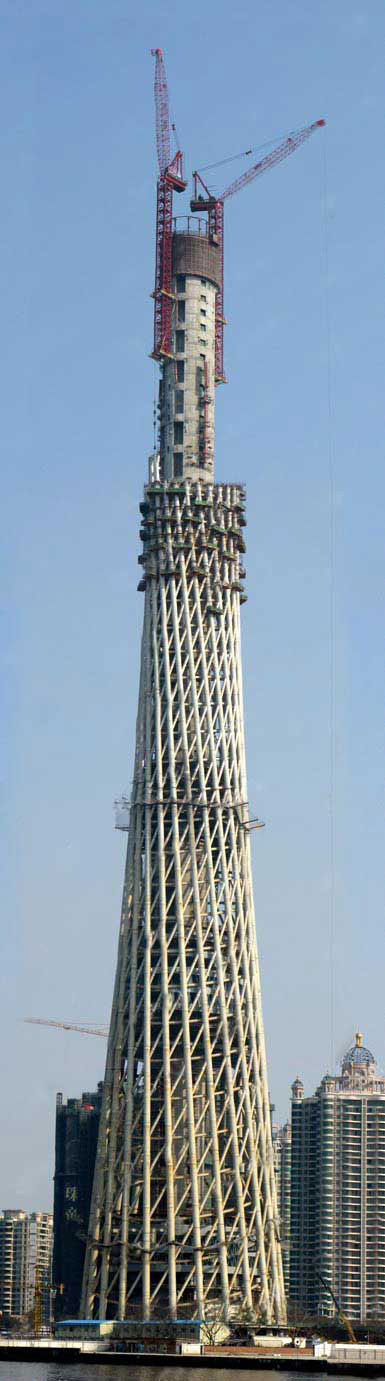 亚运会发展的标志性建筑广州电视观光塔显风姿2