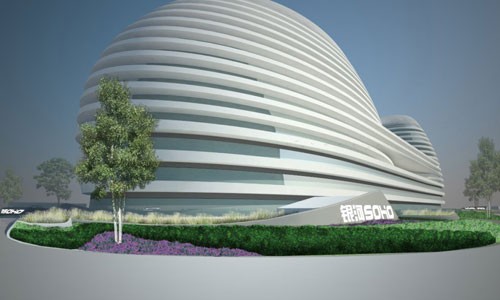 ECOLAND易兰与扎哈.哈迪德联手打造未来北京地标性建筑--银河SOHO项目