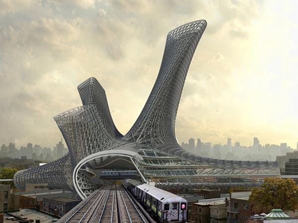 美国：“城市合金塔”概念设计