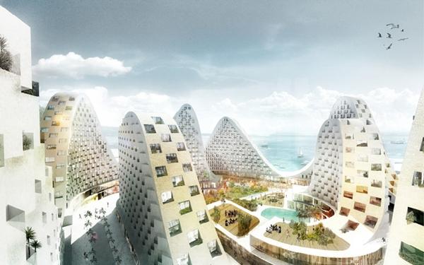 伊斯坦布尔：“宰廷布尔努市区”综合性建筑设计