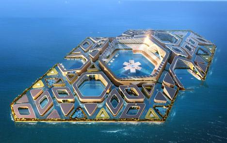 英建筑师将在中国设计“飘浮城市”