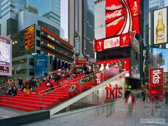 TKTS售票亭 重建的杜菲神父广场