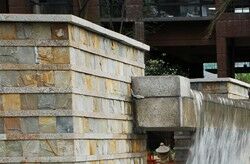 天然石材打造室外园林艺术欣赏