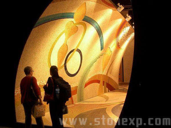 国外石材展览 现场经典展馆欣赏