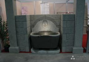 石材展会中各类石材造型欣赏