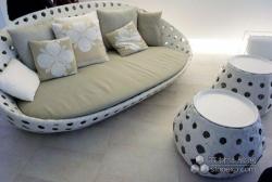 米兰展B&B Italia户外座椅设计
