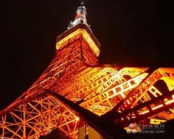 世界各地的地标建筑之日本东京塔