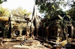 世界各地的地标建筑之柬埔寨吴哥窟