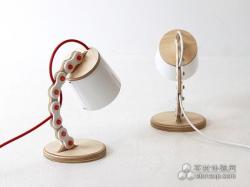 源于自行车链条的创意台灯