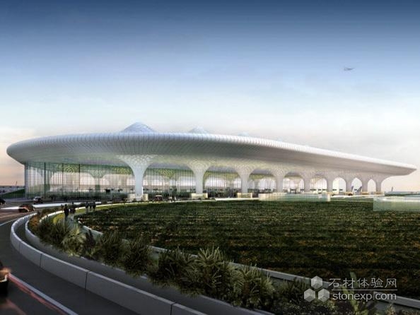 花岗石运用经典  孟买国际机场