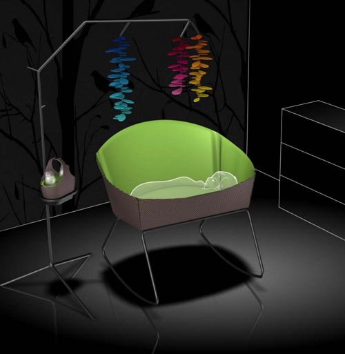 cool baby bassinet picture