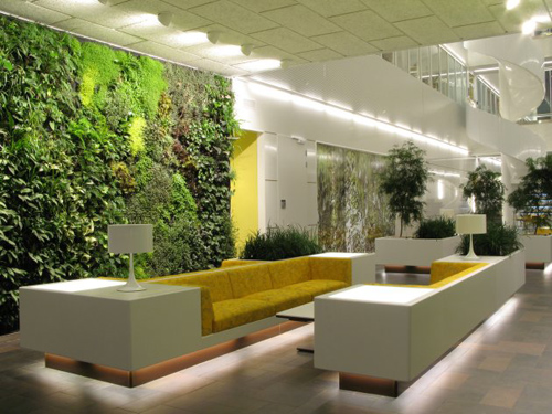 fresh and cool vertical garden design photos