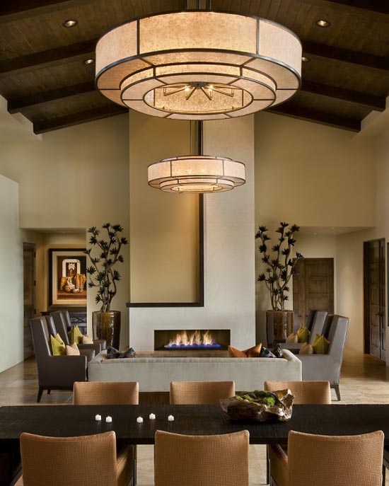 Dining And Living Room Luxury Traditional Spanish Interior by Ownby