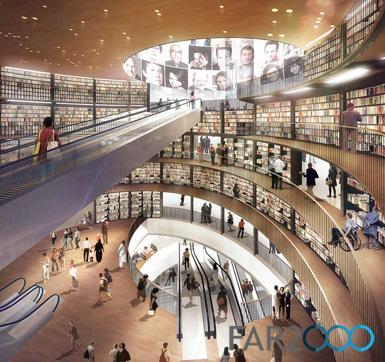英国伯明翰图书馆 公布最新设计图片