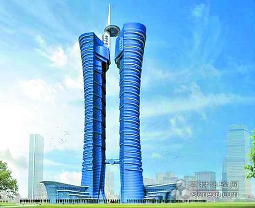 全球最高双子塔有望落成重庆 高度将超620米