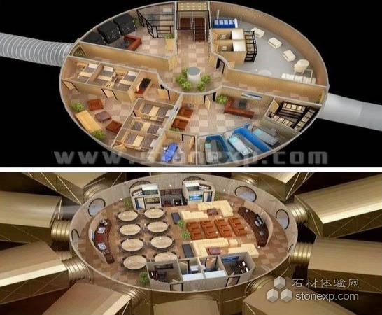 美国“地堡式”别墅 应对世界末日情绪