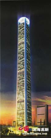 天津市高层建筑再创新高 117层大厦597米