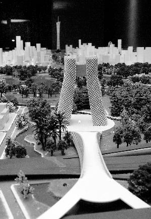 广州将建标志性景观 “岭南第一门”