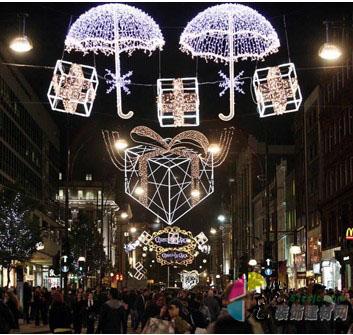 最“给力”的圣诞节灯饰