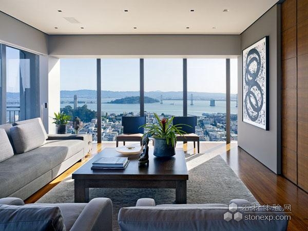 旧金山豪华公寓室内设计