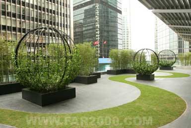 Arabella Lennox-Boyd在香港设计一座新的屋顶花园