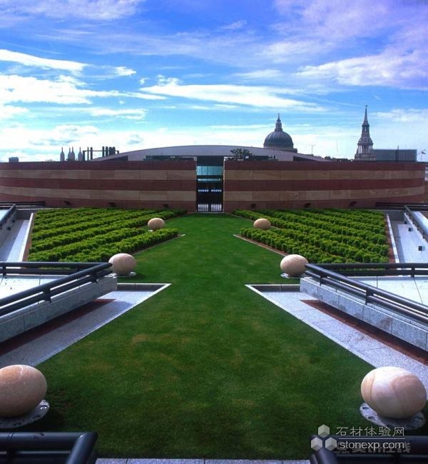 伦敦Number One Poultry屋顶花园设计