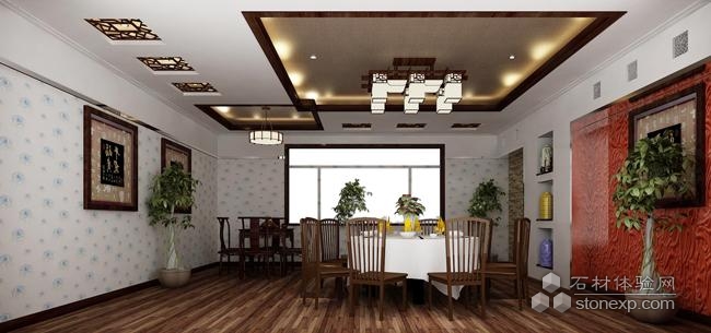 冯克军作品 中式风格餐厅 办公室设计