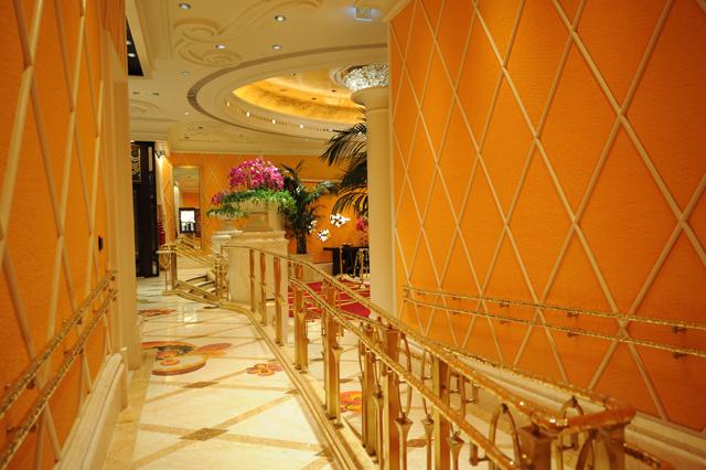 澳门永利酒店钻石赌场 金蜘蛛走廊应用设计赏析