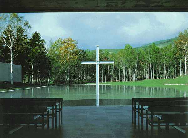 水之教堂  安藤忠雄的建筑作品