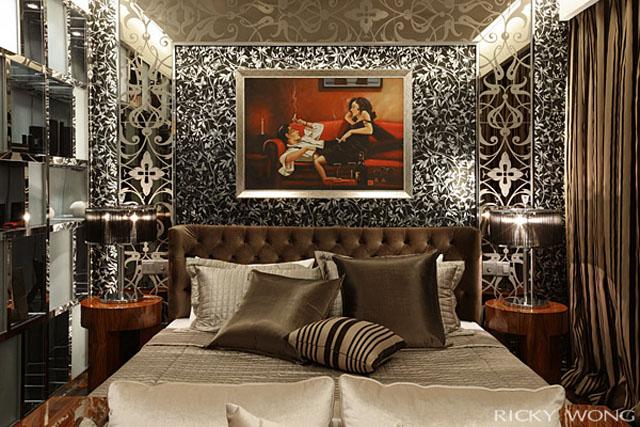 黄志达大师作品赏析《西安莱安逸境A户型样板房》　