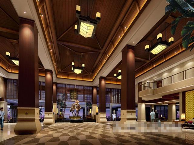 顶级室内设计师黎明作品赏析《三亚亚龙湾假日酒店》