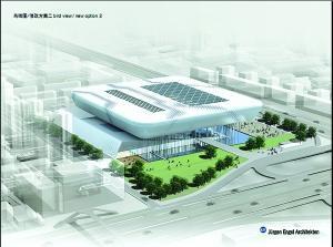 北京科学中心像朵“云”