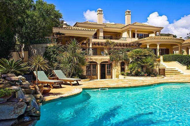 葡萄牙度假胜地的海景别墅