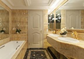 香港赤柱的富豪海湾的浴室－－大理石应用欣赏
