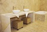 天然石材之马赛克用于浴室设计