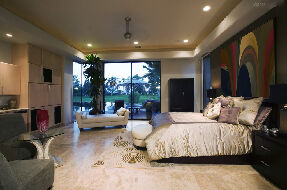 卧室设计——天然石材应用于室内设计
