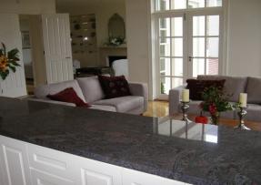 石材应用-花岗石紫彩麻应用于室内设计