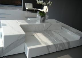 白色石材应用 室内设计