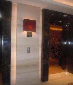 万达希尔顿酒店 室内石材设计应用赏析