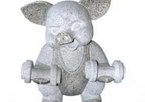 石材雕刻设计 动物系列之猪