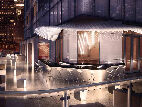 美国纽约市中心W酒店设计 石材应用